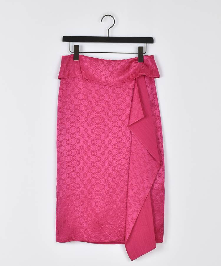 ブライトモノグラムスカート 詳細画像 ピンク