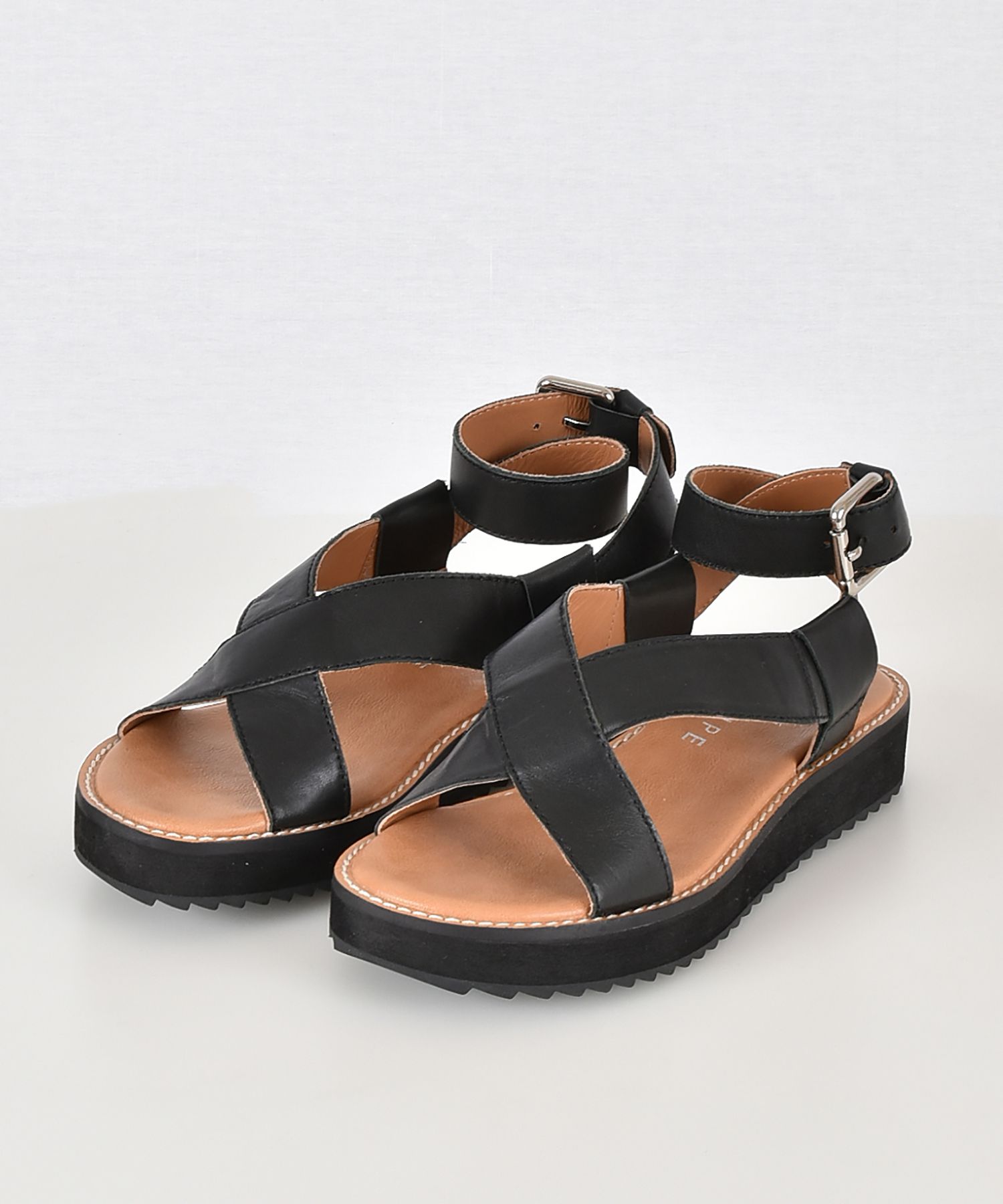 クロスベルトサンダル L Equipe レキップ Bigi Outlet ビギアウトレット 公式オンラインストア