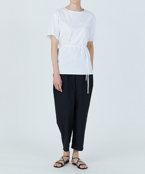 【LAPEREAU】ロイヤルクールスムースブラウジングカットソー 詳細画像