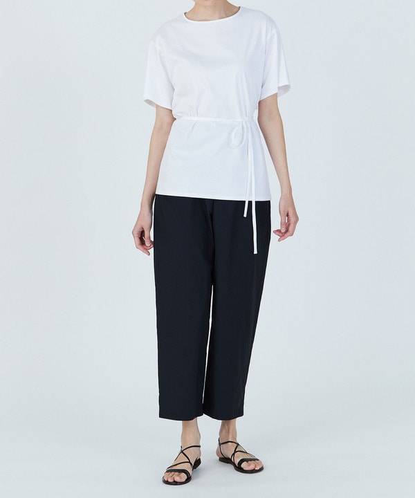 【LAPEREAU】ロイヤルクールスムースブラウジングカットソー 詳細画像
