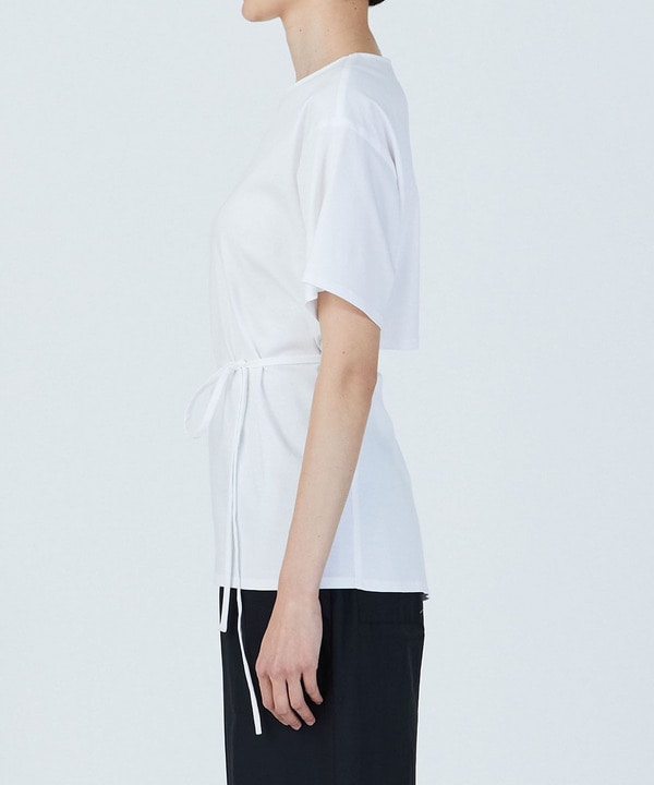 【LAPEREAU】ロイヤルクールスムースブラウジングカットソー 詳細画像