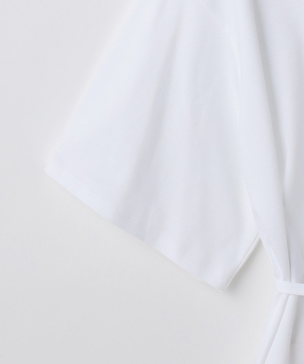 【LAPEREAU】ロイヤルクールスムースブラウジングカットソー 詳細画像