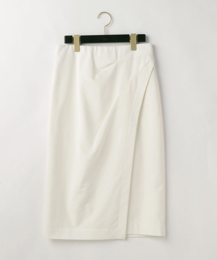 【wb】プリペラドビーラップ風スカート 詳細画像 ホワイト
