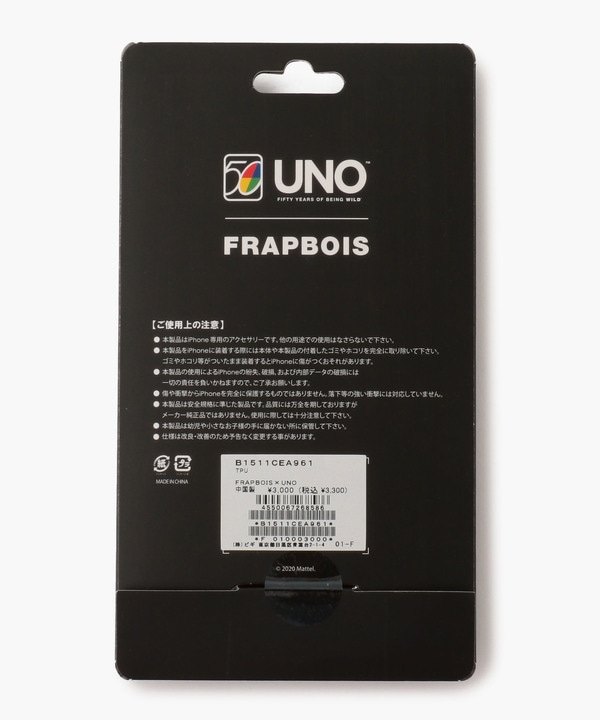 UNO×FRAPBOIS スマホケース iPhone 12/12 Pro 詳細画像