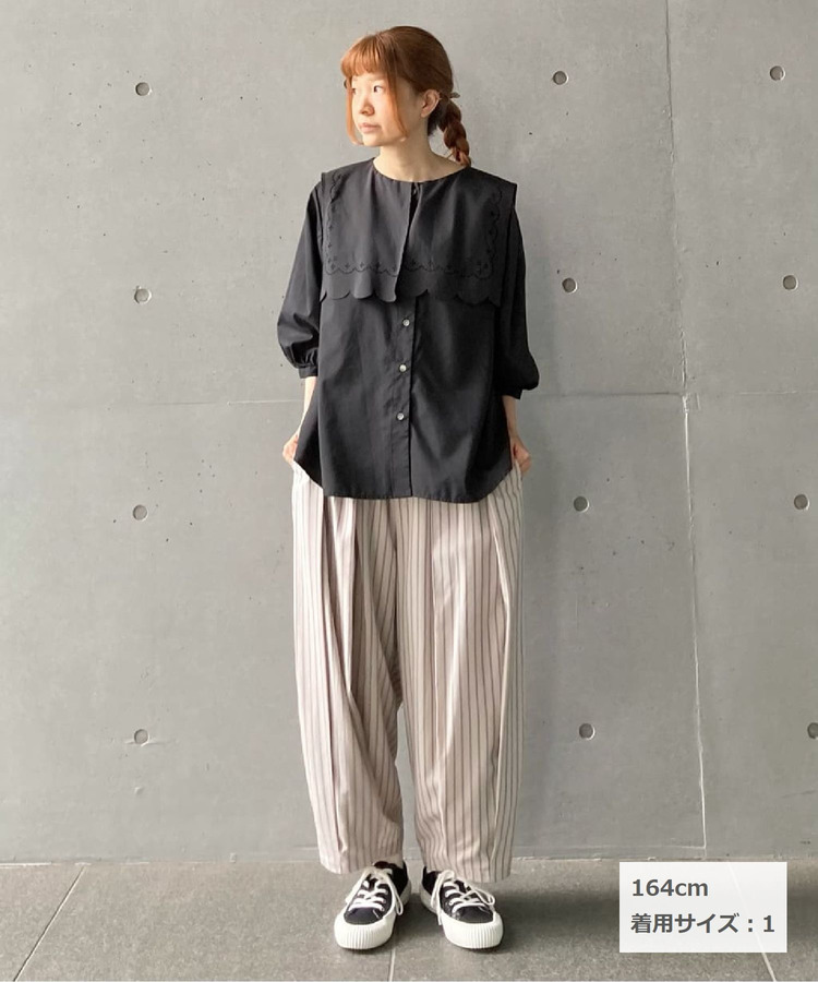 バルーンプリーツ パンツ 詳細画像 ベージュ