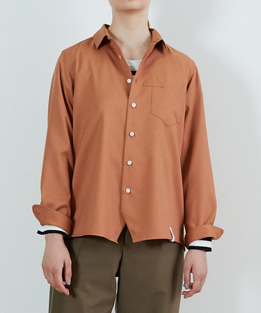 PARK ツイルシャツ 詳細画像 オレンジ