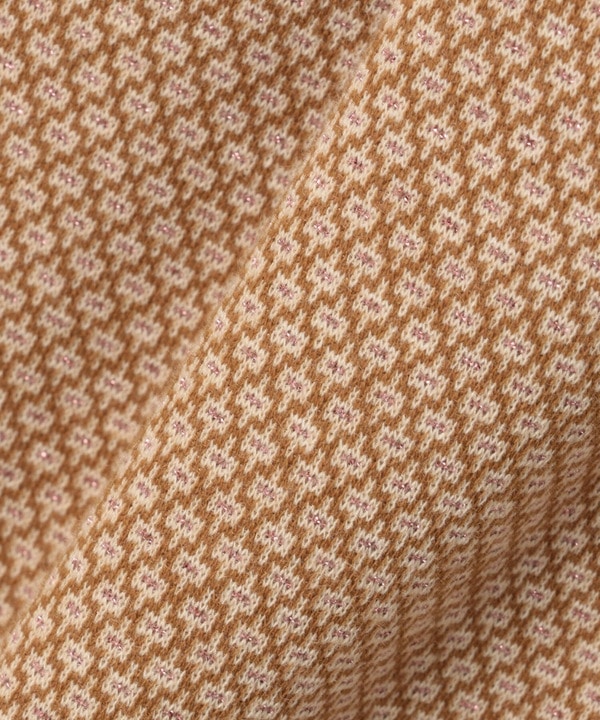【Lサイズ】ジャガードjerseyガウチョパンツ 詳細画像