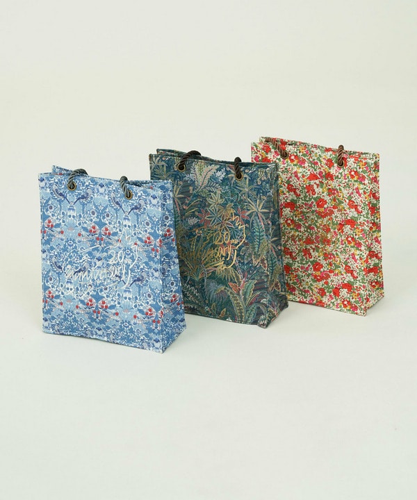 佐伯ゆう子さんイラストリバティプリントトートminiBAG 詳細画像