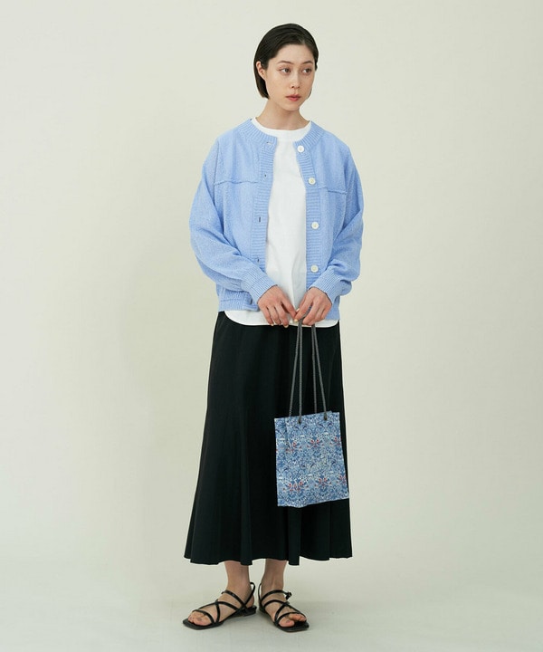 佐伯ゆう子さんイラストリバティプリントトートminiBAG 詳細画像