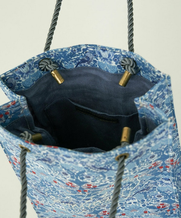 佐伯ゆう子さんイラストリバティプリントトートminiBAG 詳細画像