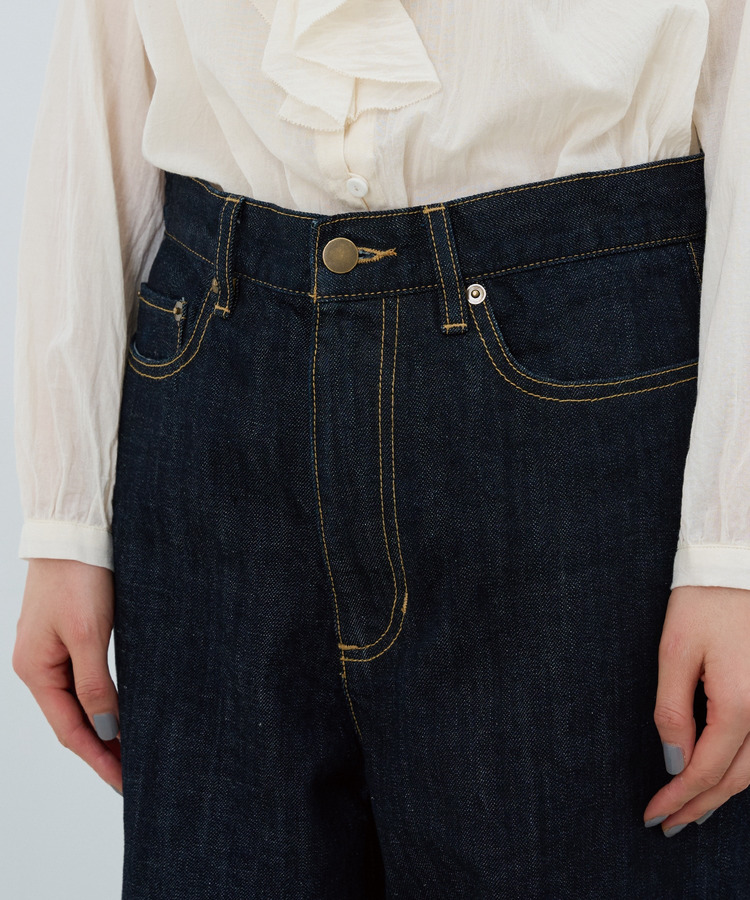 ストレートデニムパンツ 詳細画像