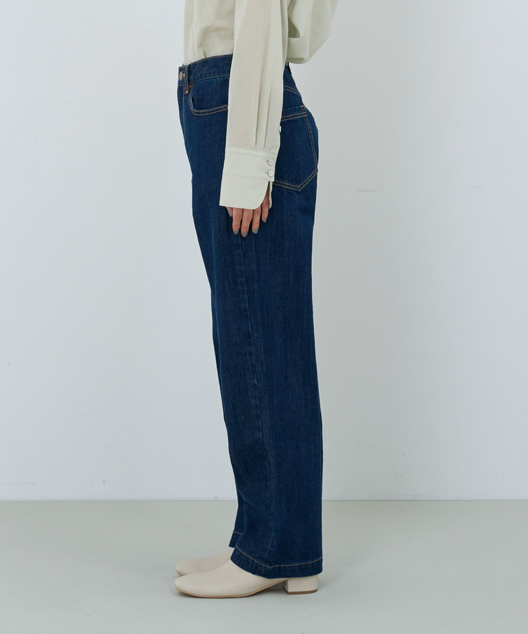 ストレートデニムパンツ 詳細画像