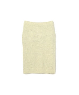 3色杢ラーベンニットタイトスカート