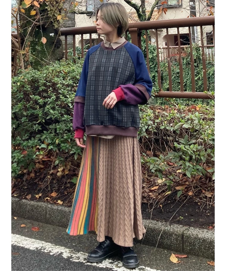 ミックス スウェット 詳細画像