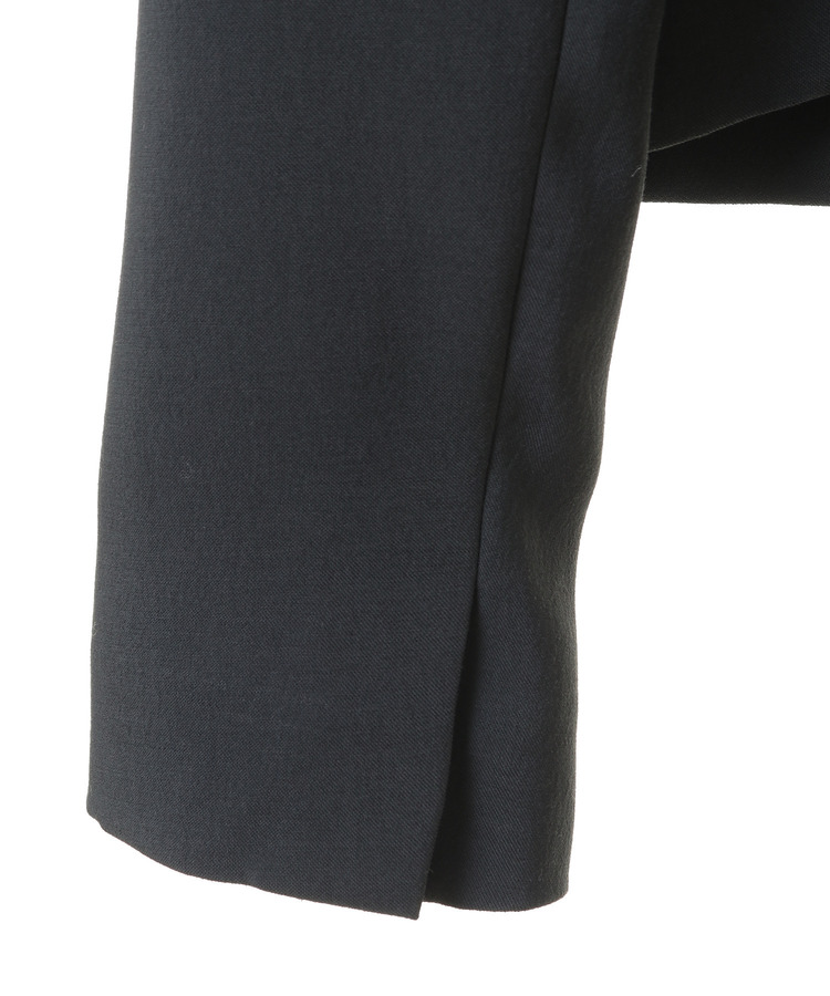 2重織ワッシャーノーカラージャケット 詳細画像 ブラック系その他