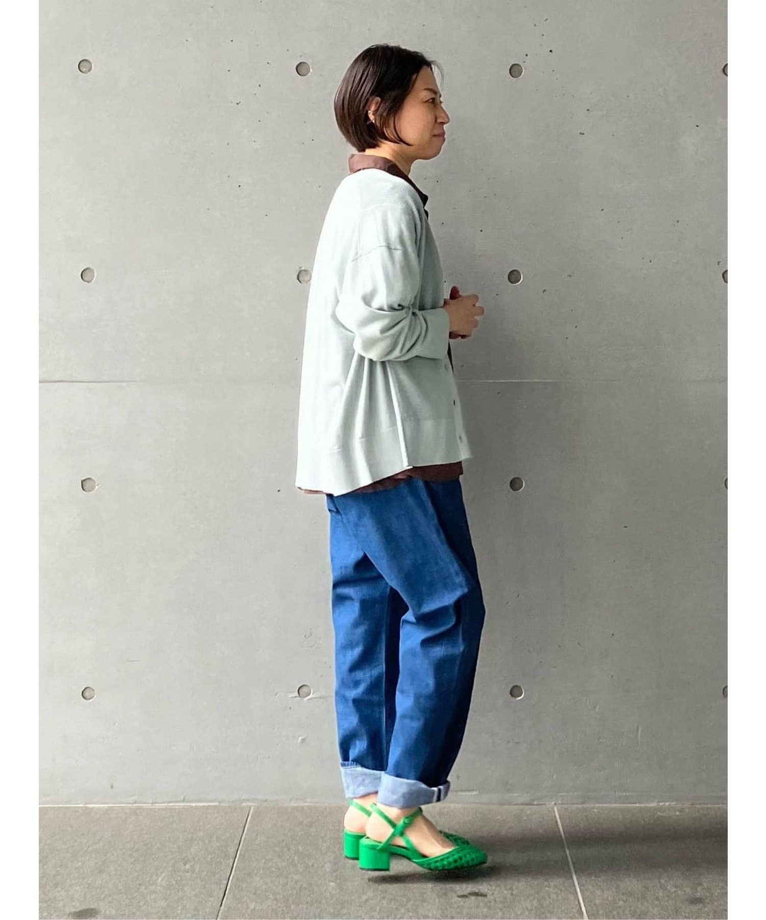 完売！ 6.手染めモシャ　デニム系 8ozデニムパンツ】｜【congés payés(コンジェペイエ)】｜BIGI OUTLET
