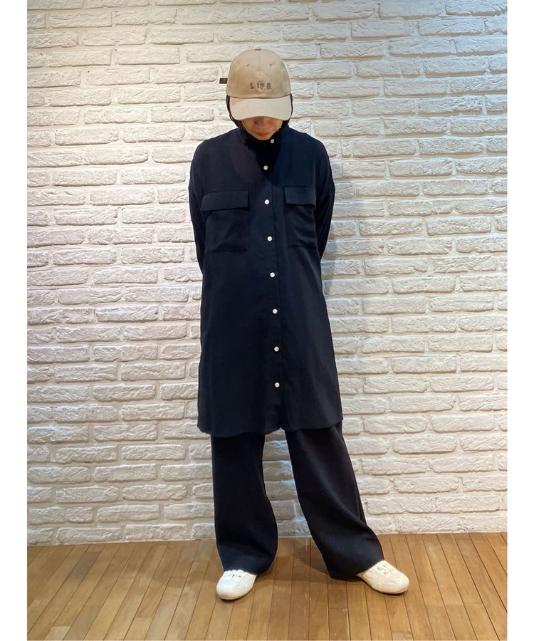 イージーストレートパンツ 詳細画像