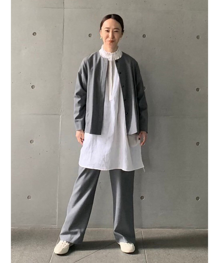 イージーストレートパンツ 詳細画像