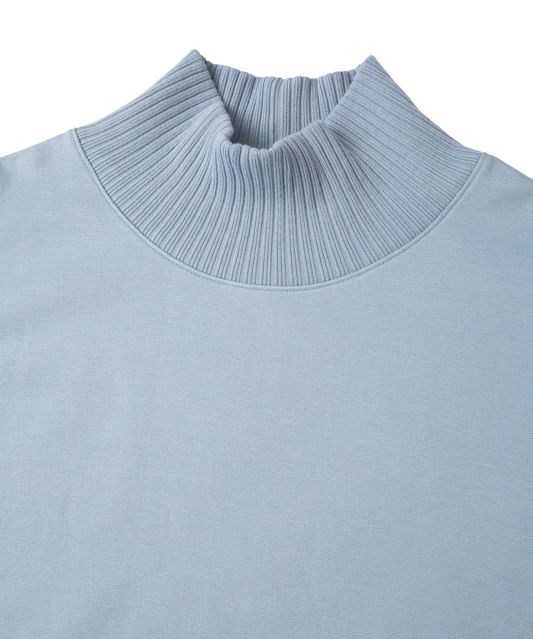 ポンチリブ襟プルオーバー 詳細画像