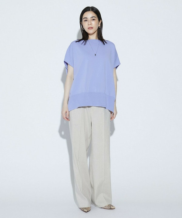 COTTON FITニットトップス 詳細画像