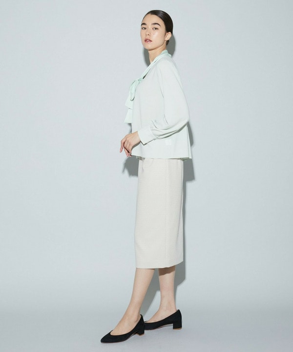 バスケットツイードタイトスカート 詳細画像