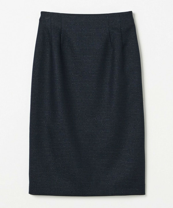 バスケットツイードタイトスカート