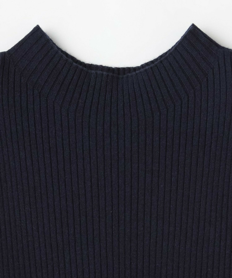 SEMI梳毛リブニットワンピース 詳細画像