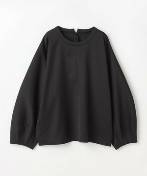 【Lサイズ】ストレッチサテンドルマンスリーブトップス