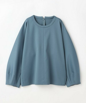 【Lサイズ】ストレッチサテンドルマンスリーブトップス
