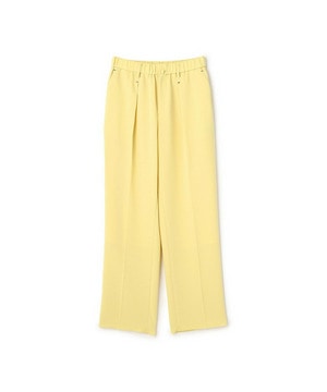 LIGHT DOUBLE CLOTH MODERN TROUSERS W/GATHER BELT