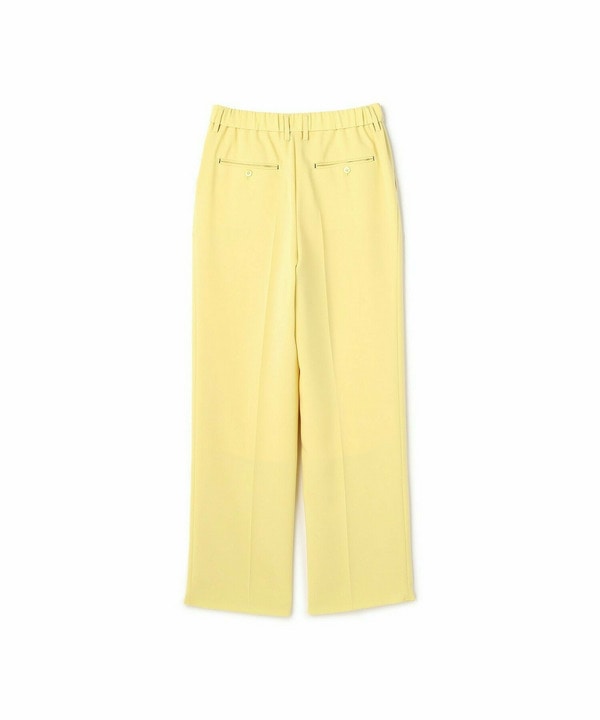 LIGHT DOUBLE CLOTH MODERN TROUSERS W/GATHER BELT 詳細画像