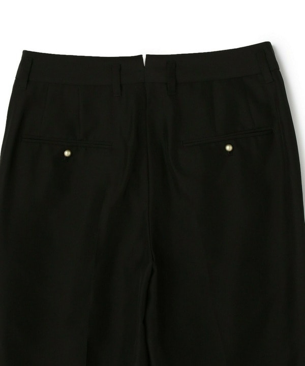 SILK HABUTAE WIDE MEN'S PANTS 詳細画像