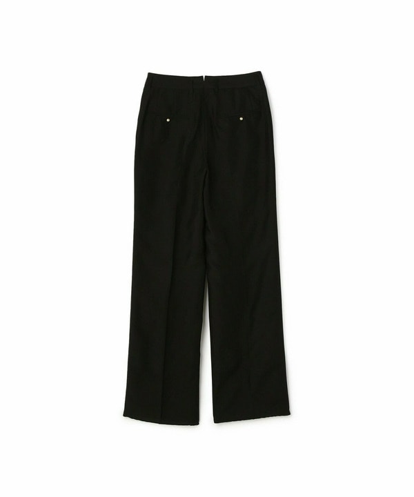 SILK HABUTAE WIDE MEN'S PANTS 詳細画像
