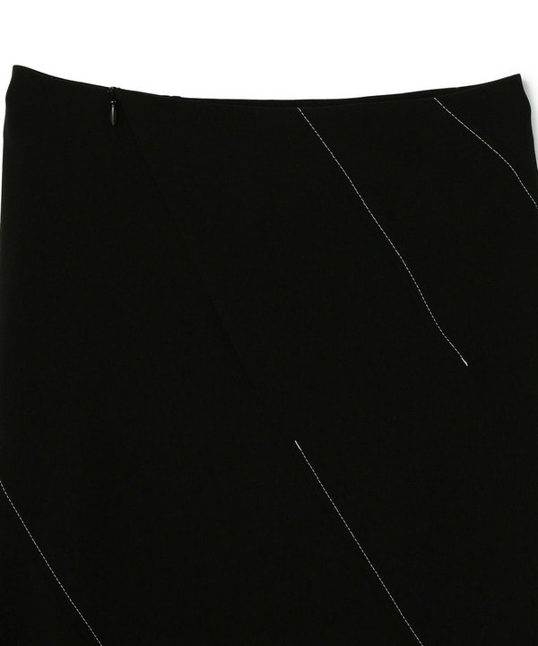 LIGHT DOUBLE CLOTH  “BIAS-CUT” “SPIRAL SEAMED” SKIRT 詳細画像