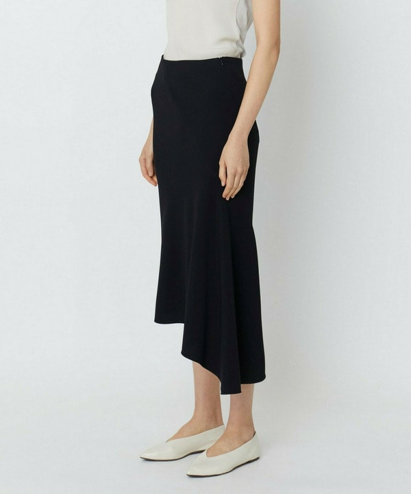 LIGHT DOUBLE CLOTH  “BIAS-CUT” “SPIRAL SEAMED” SKIRT 詳細画像
