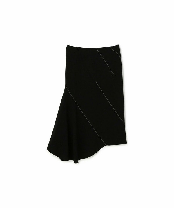 LIGHT DOUBLE CLOTH  “BIAS-CUT” “SPIRAL SEAMED” SKIRT 詳細画像