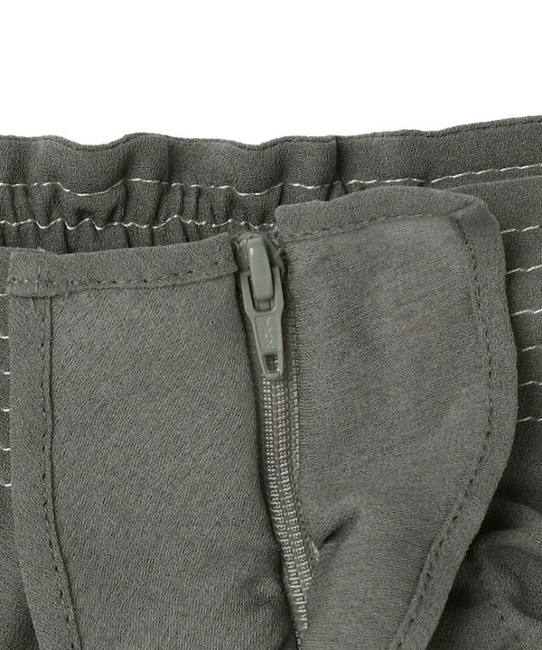 CUPRA GEORGETTE RUFFLED SKIRT 詳細画像