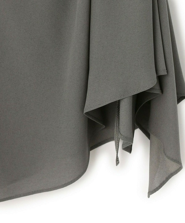 CUPRA GEORGETTE RUFFLED SKIRT 詳細画像