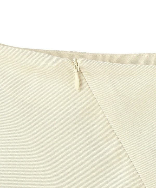 CREPE TWILL “BIAS-CUT” “SPIRAL-SEAMED” SKIRT 詳細画像
