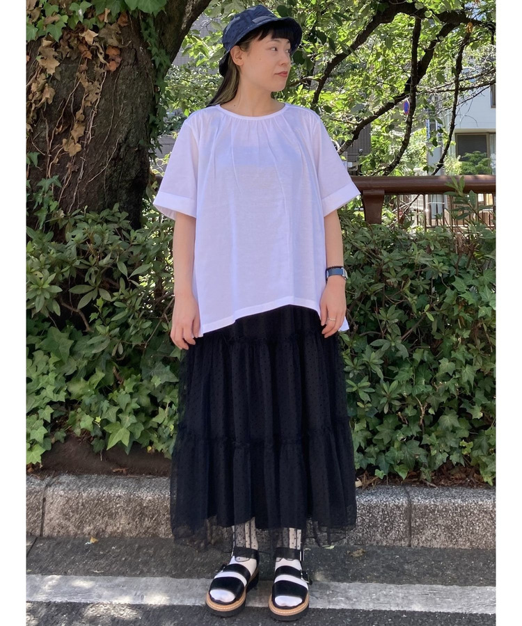 ギャザール カットソー 詳細画像