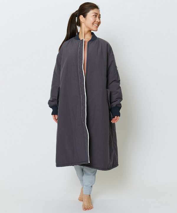 【定番】ロングMA-1/トップサーモ・吸湿発熱性・撥水加工 詳細画像