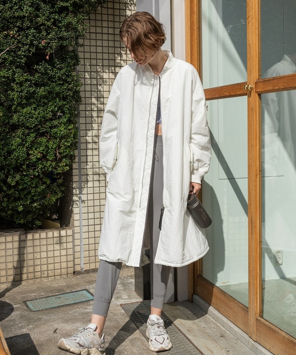【定番】ロングMA-1/トップサーモ・吸湿発熱性・撥水加工 詳細画像