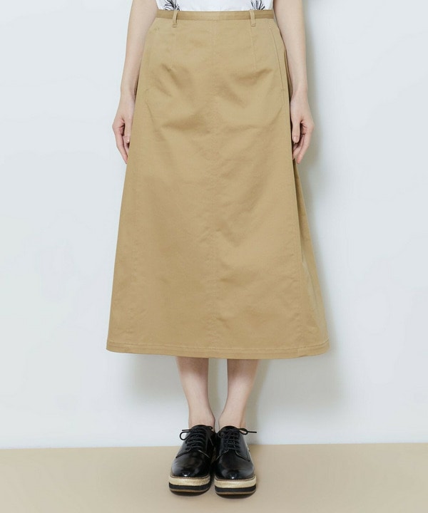 チノストレッチスカート 詳細画像