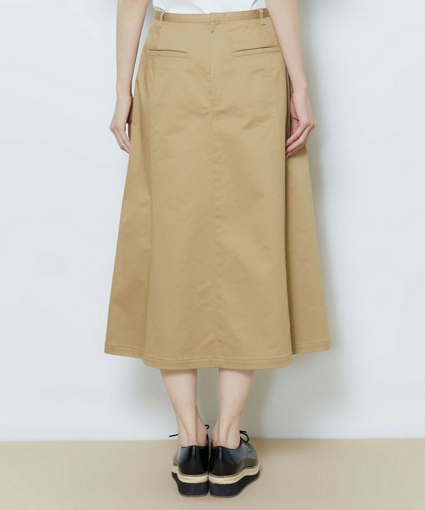 チノストレッチスカート 詳細画像