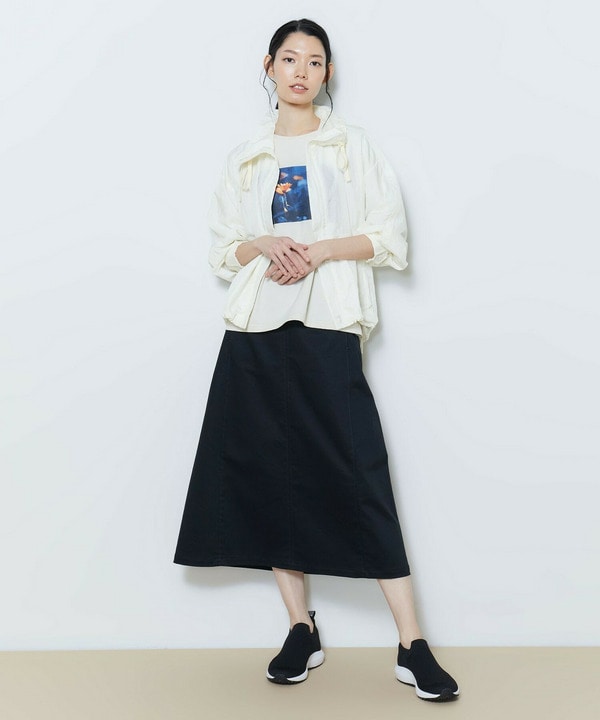 チノストレッチスカート 詳細画像