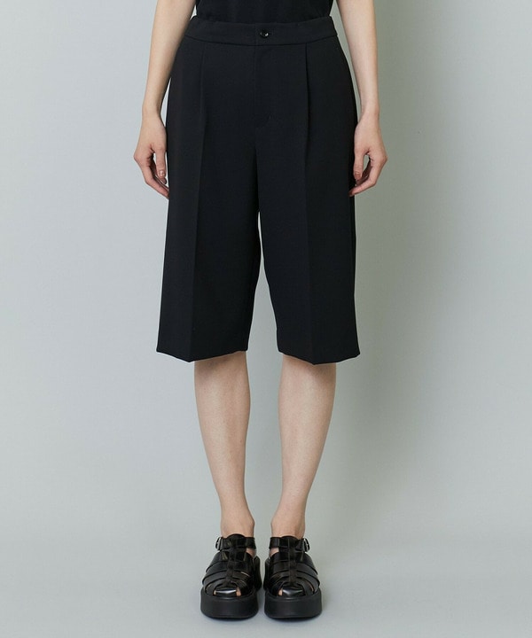 ポリエステルダブルクロスハーフパンツ 詳細画像