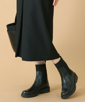 CORSO ROMA コラボ　サイドゴアショートブーツ