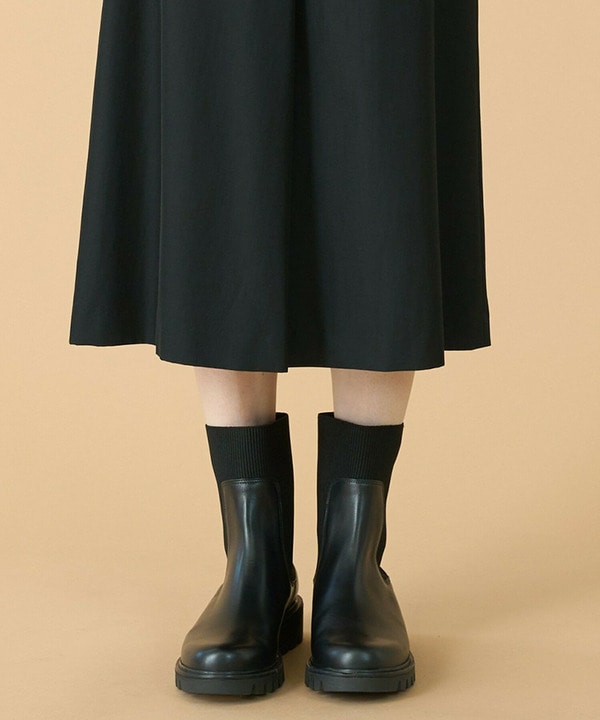 CORSO ROMA コラボ　サイドゴアショートブーツ 詳細画像