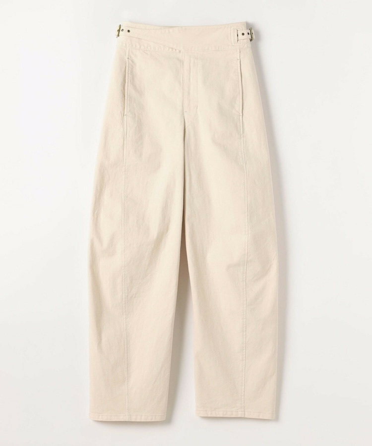 【YOSHIKO KRIS-WEBB×L’EQUIPE】10ozホワイトデニムパンツ 詳細画像