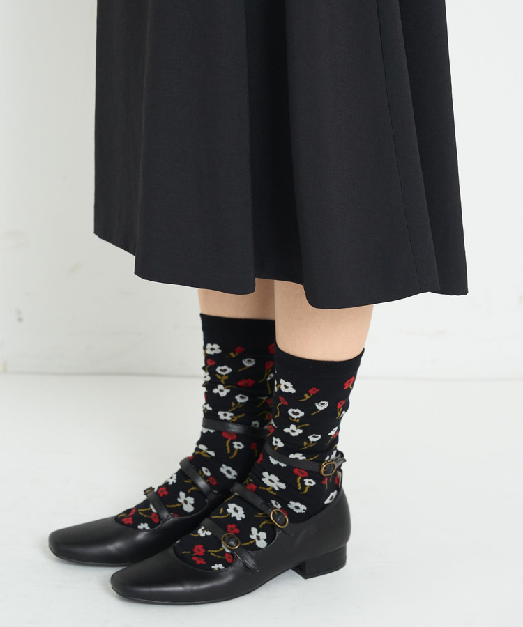 タックフレアースカート 詳細画像